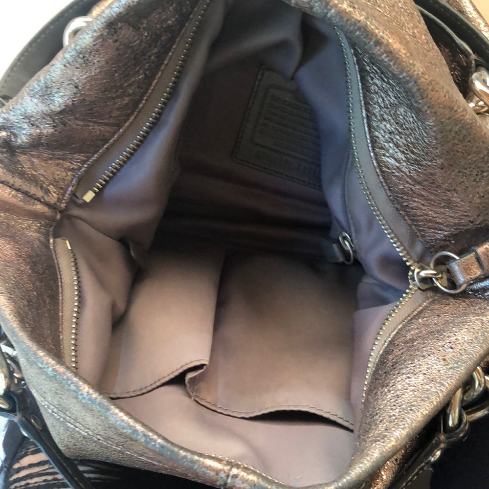 Metallic Coach Purse - Picture 6 of 6